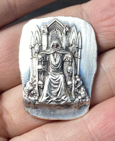 1oz Death Throne .999 fine silver