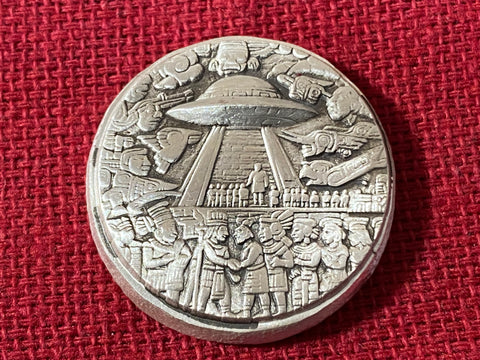 Aliens Among Us 1oz .999 fine silver
