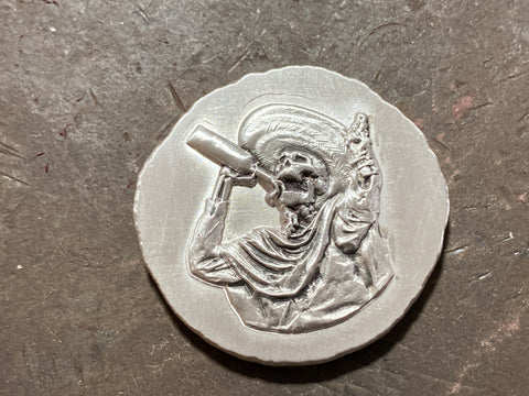 Tequila at Sunrise 1oz .999 fine silver Gunfighter Series