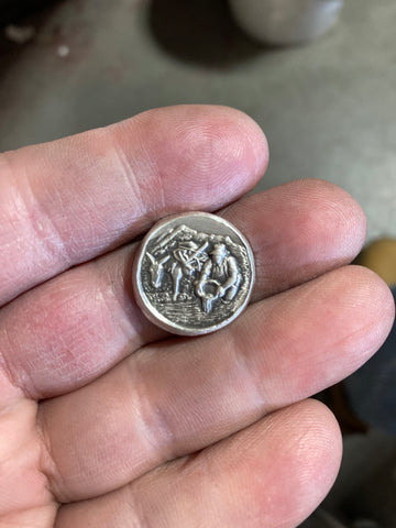 The Miner 1/2oz .999 fine silver