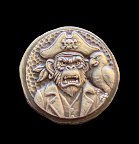 Bad Monkey 1oz .999 Silver