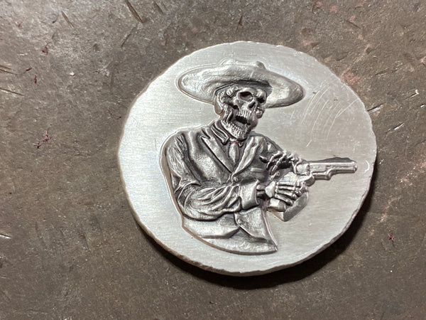 Lockjaw .999 fine silver 1oz Gun Fighter Series