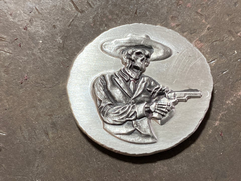 Lockjaw .999 fine silver 1oz Gun Fighter Series