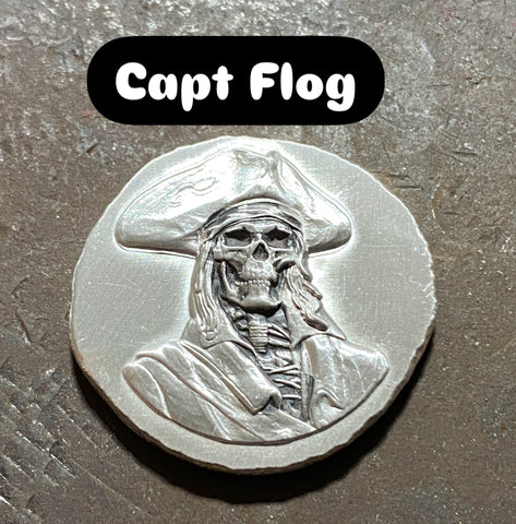 Captain Flog 1oz .999 fine silver