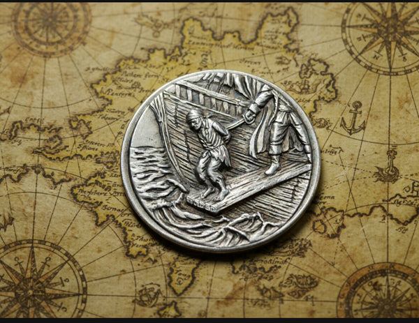 The Mutineers Demise 1oz .999 fine silver