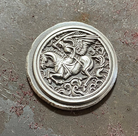 The Pale Rider 1oz .999 silver