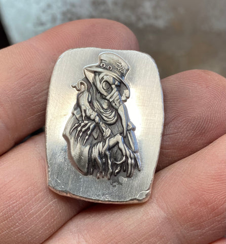 The Plague Dr 1oz .999 fine silver