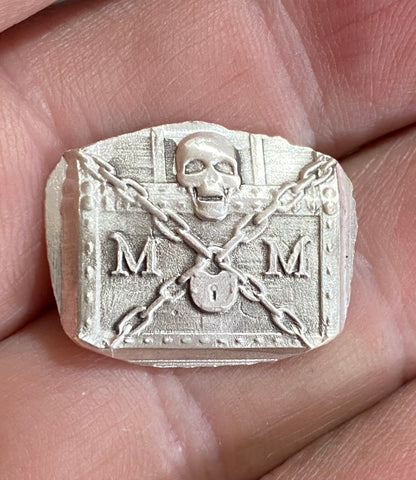 The 1/4oz Pirates Chest .999 fine silver