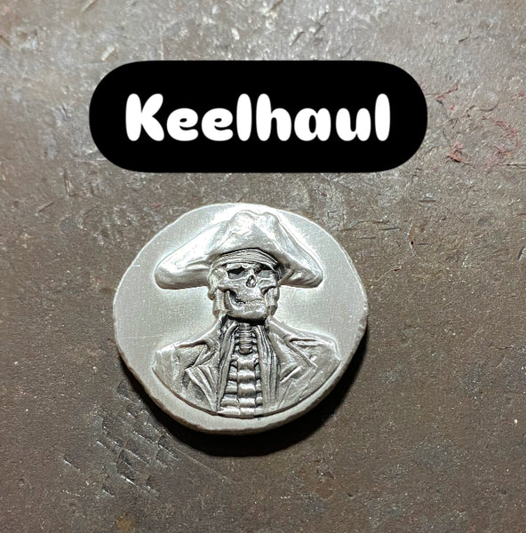 Captain Keelhaul 1oz .999 fine silver