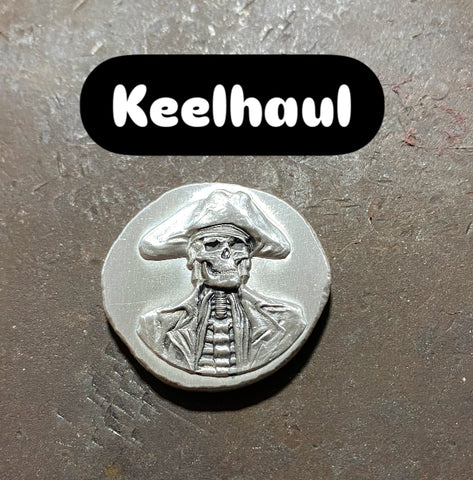 Captain Keelhaul 1oz .999 fine silver