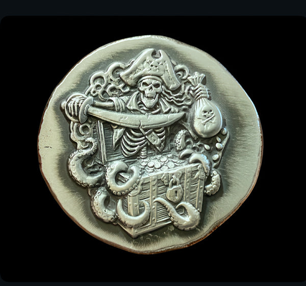 A Pirates Wealth 1oz .999 silver