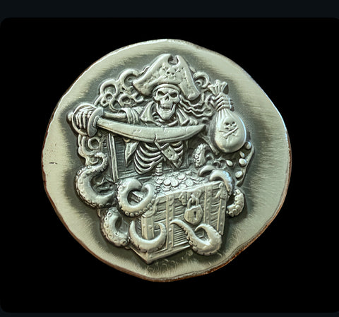 A Pirates Wealth 1oz .999 silver