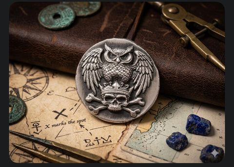Rex Mortis “King of Death” 1oz .999 fine silver