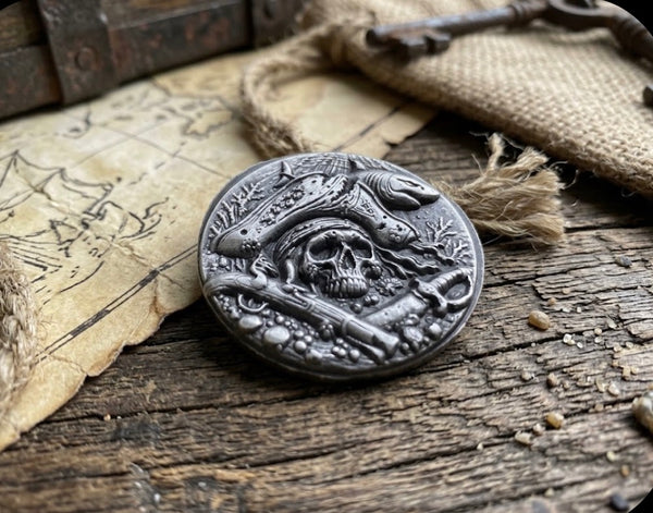 Dead Men’s Reef 1oz .999 fine silver