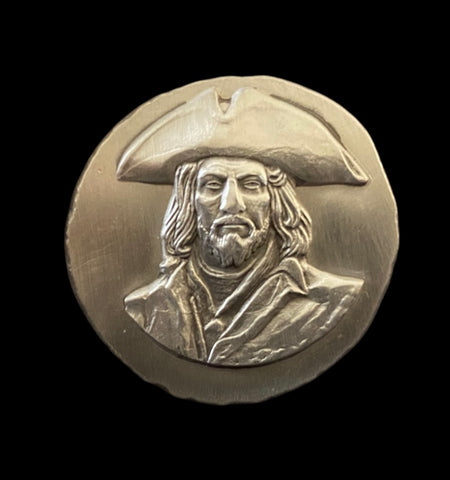 Captain Black Bart 1oz .999 fine silver