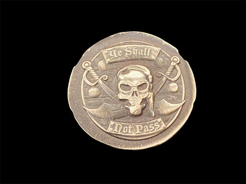 Ye Shall Not Pass 1/2oz .999 fine silver