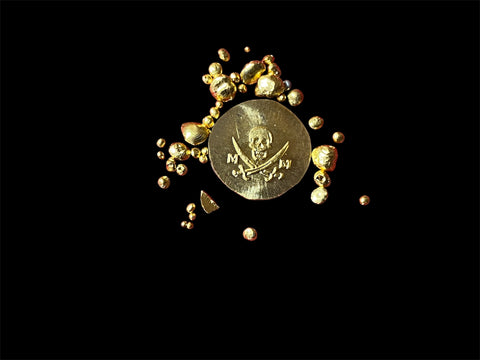 Mutiny Metals 1 gram .999 gold coin