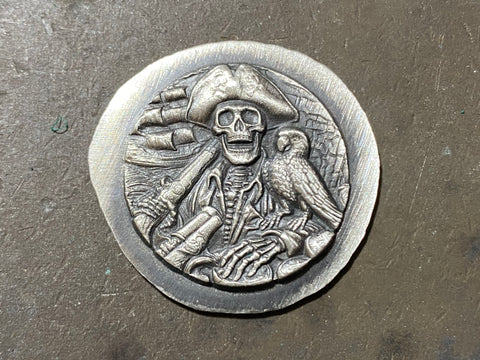 Limited Edition  - The Pirates Watch duty 1/2oz .999 fine silver