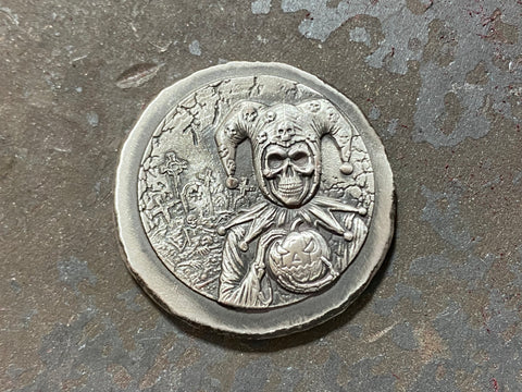 Halloween Joker 1oz silver .999