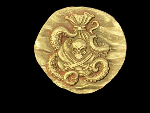 The Krakens Treasure 1oz .999 fine silver