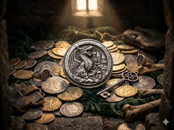 The Dragons Vault 1oz .999 silver