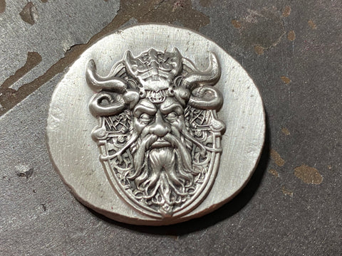 The Viking Warlord 1oz .999 fine Silver