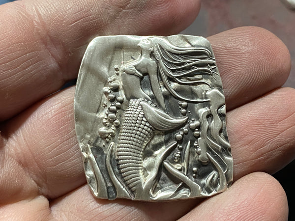 The Mutiny Mermaid 1oz .999 fine silver