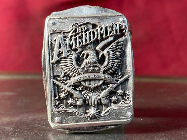 The 2nd Amendment 1oz Silver Bar