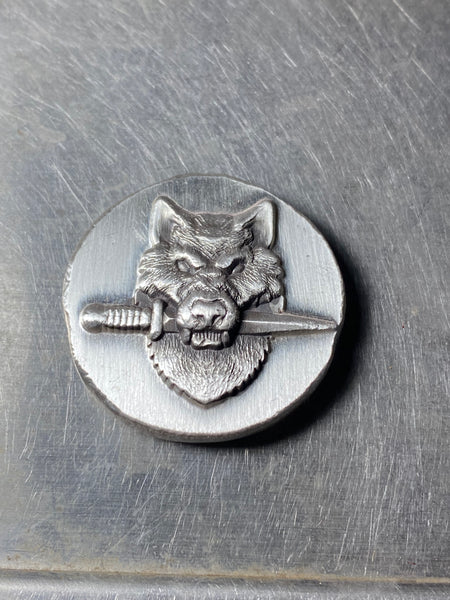 Mutiny Wolf 1oz .999 fine silver