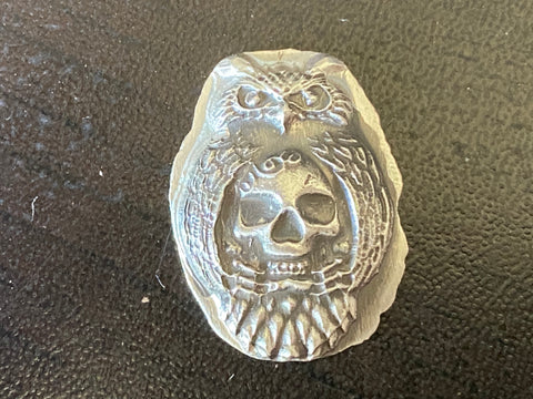 The Mutiny Owl 1/4oz .999 fine silver