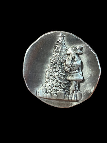 Mrs Pirate Santa Claus .999 1oz silver