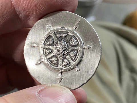 The Nordic Warriors Shield .999 fine silver