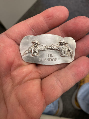 The Gunfighter Standoff 1oz .999 silver