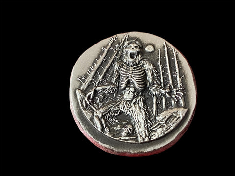 The Yeti 1oz .999 fine Silver