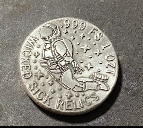 The Space Pirate 1oz silver