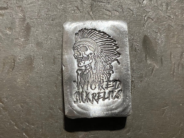 The Wicked Warrior 2oz .999 fine Silver Limited Run