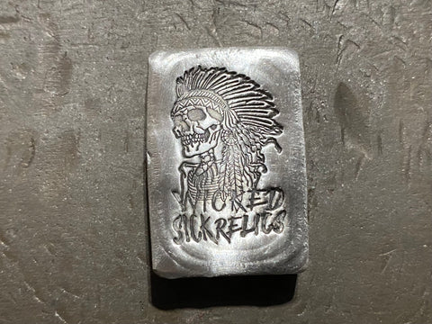 The Wicked Warrior 2oz .999 fine Silver Limited Run