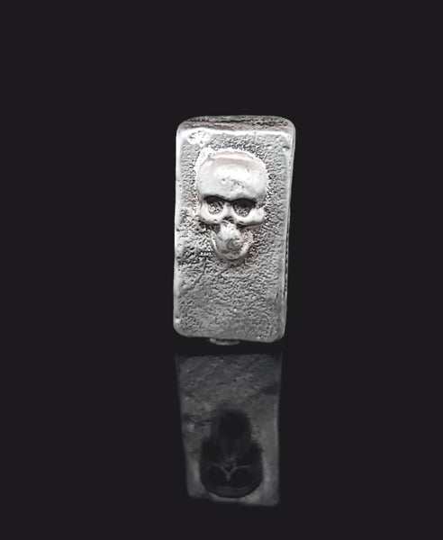 1oz Mutiny Metals Tombstone Bar .999 fine silver