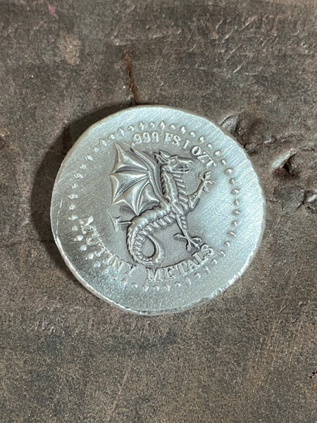 The Mutiny Flying Dragon 1oz Silver