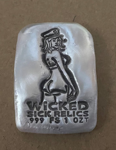 Pinup Girl “Candy” 1oz .999 silver