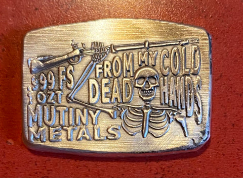 From My Cold Dead Hands 1oz Silver Type 2