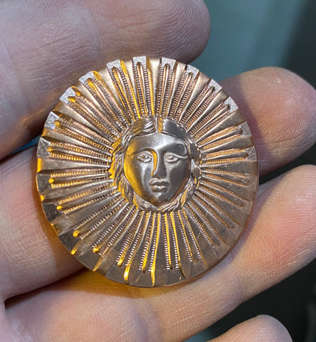 Copper Sun Goddess