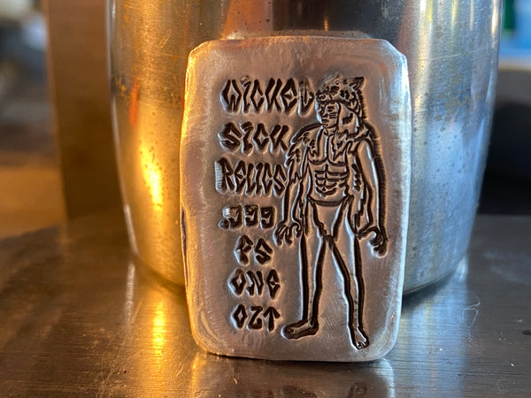 Skinwalker 1oz Silver .999 Human