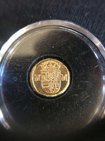 Mutiny Metals Gold 1/10 oz Escudo coin